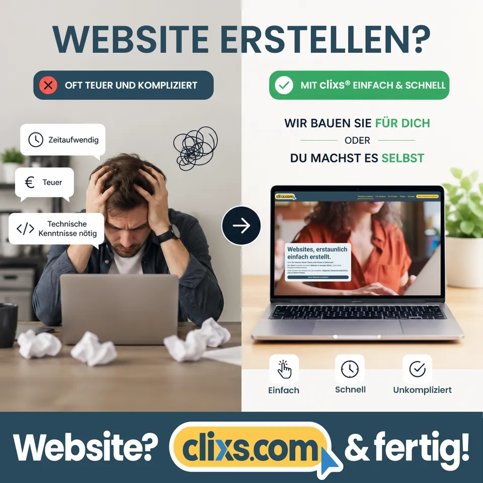 Eine Person sitzt an einem Tisch mit einem Laptop und eine Person schaut auf einen Computer.