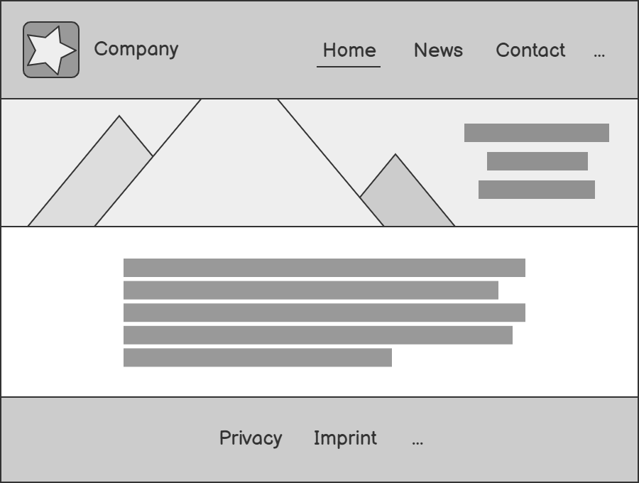 ein Screenshot einer Webseite