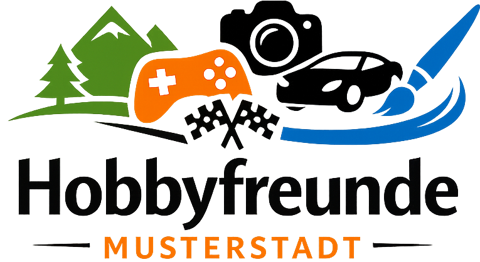 Hobbyfreunde Musterstadt Logo
