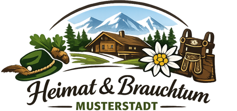 Heimat & Brauchtum Musterstadt Logo