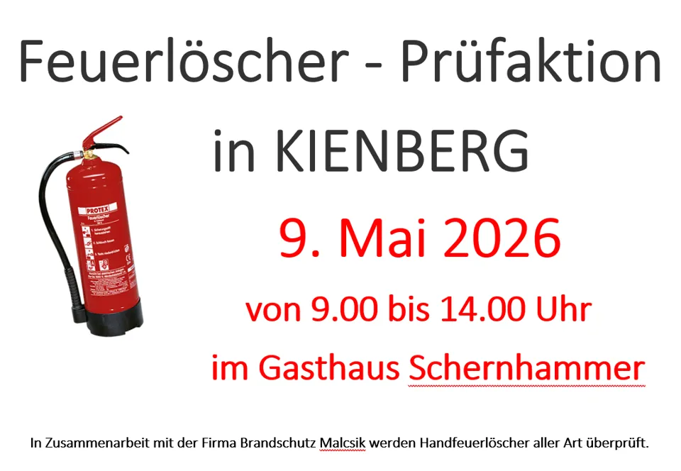 ein roter Feuerlöscher mit einem schwarzen Griff