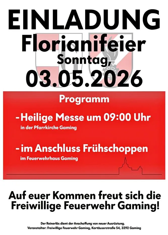 ein rotes Schild mit schwarzem Text