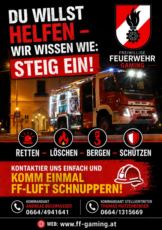 ein Feuerwehrauto auf der Straße
