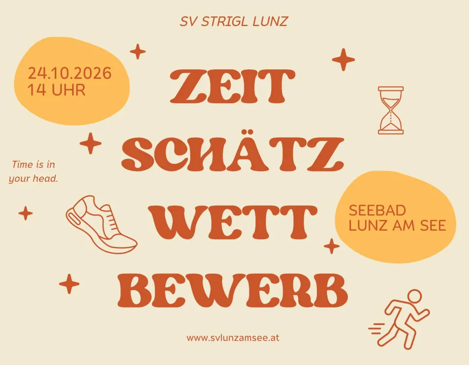 ein weißer Hintergrund mit orangem Text und orangen Kreisen